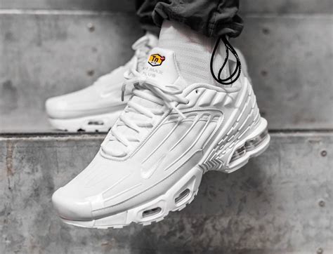 nike 3 tn weiß|Nike Air Max Plus 3 Triple White Men's .